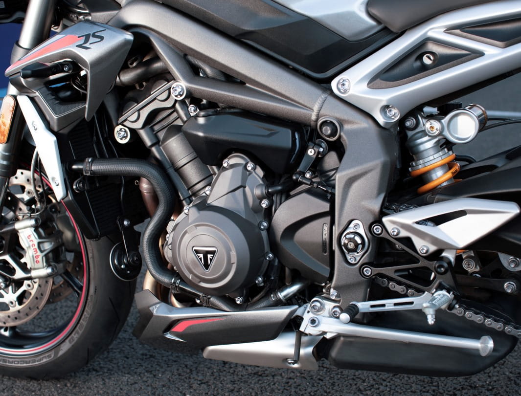 Triumph Street Triple RS engine