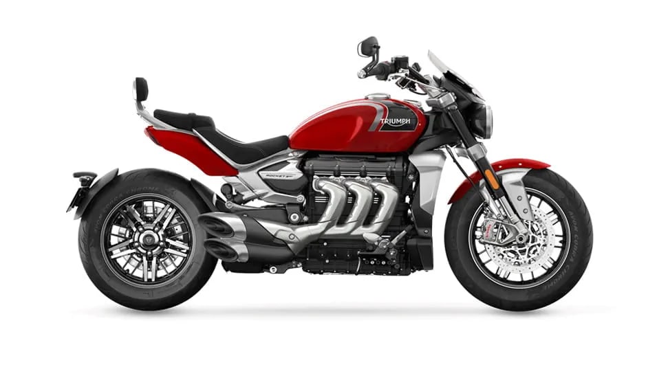 Triumph Rocket 3 GT in Carnival Red