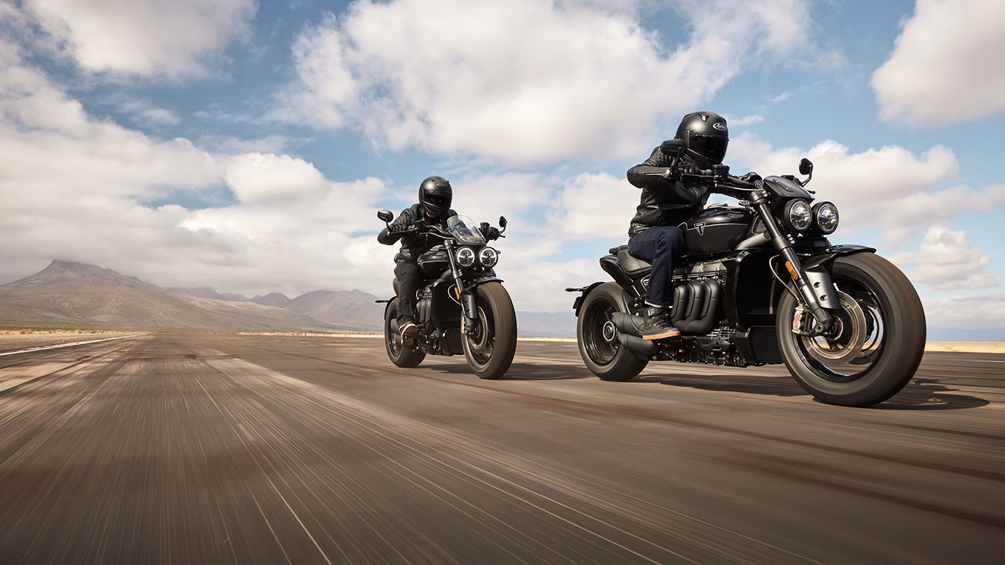 Triumph Rocket 3 Storm Family reasons to ride Chassis riders