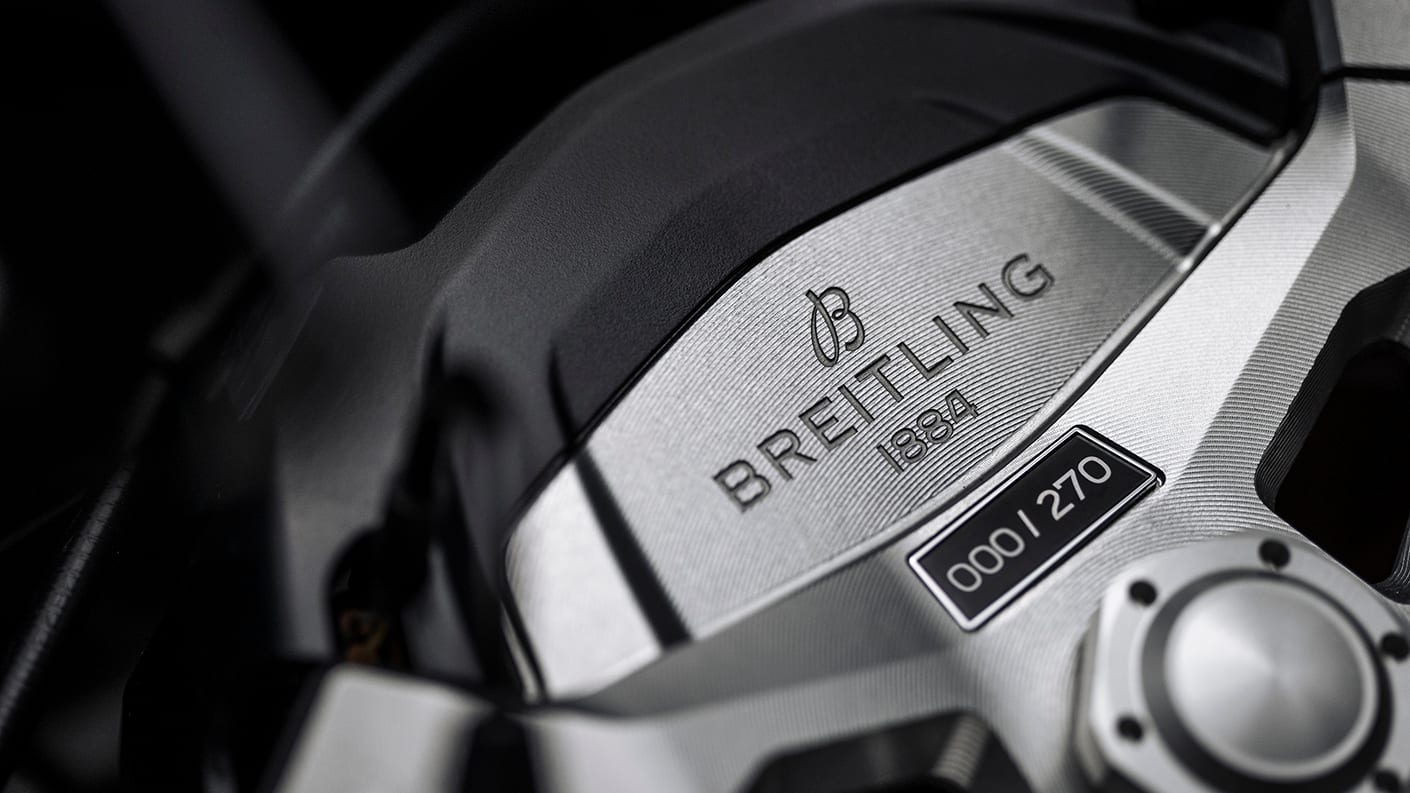 Triumph Speed Triple 1200 RR Breitling Edition Breitling Logo