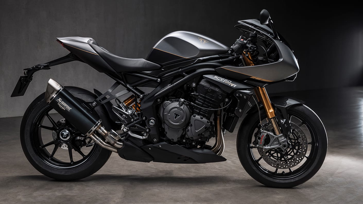 Triumph Speed Triple 1200 RR Breitling Edition Side View