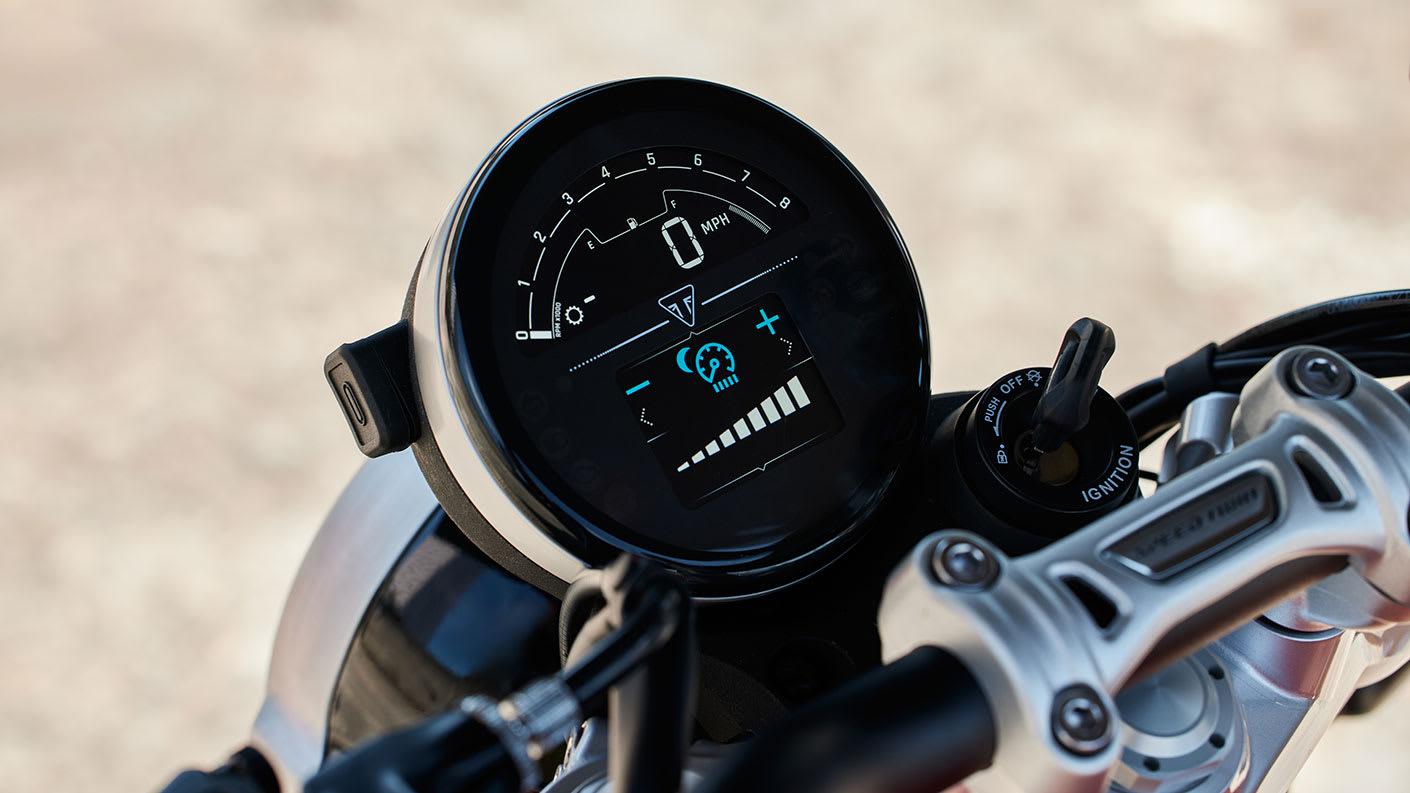 Triumph Speed Twin 1200 RS LCD & TFT instrument