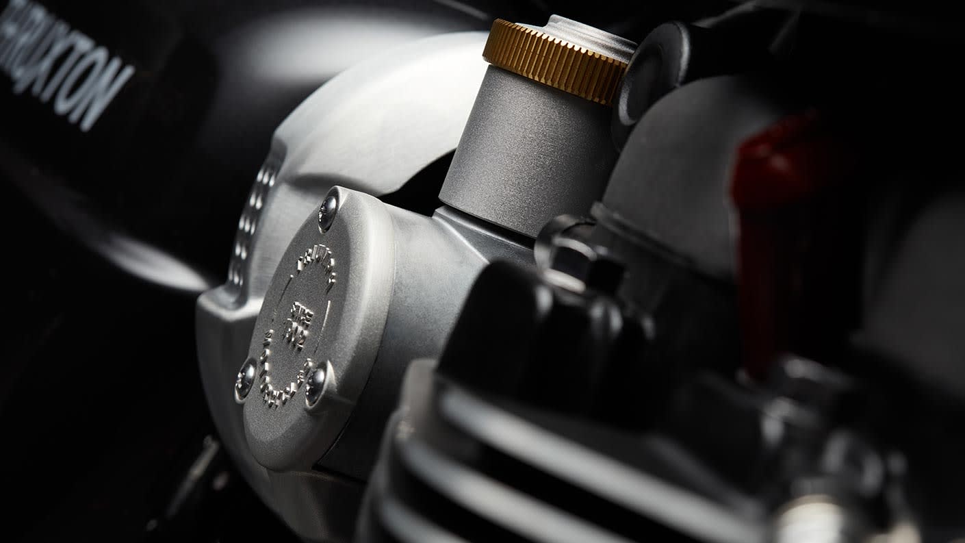Triumph Thruxton TFC engine