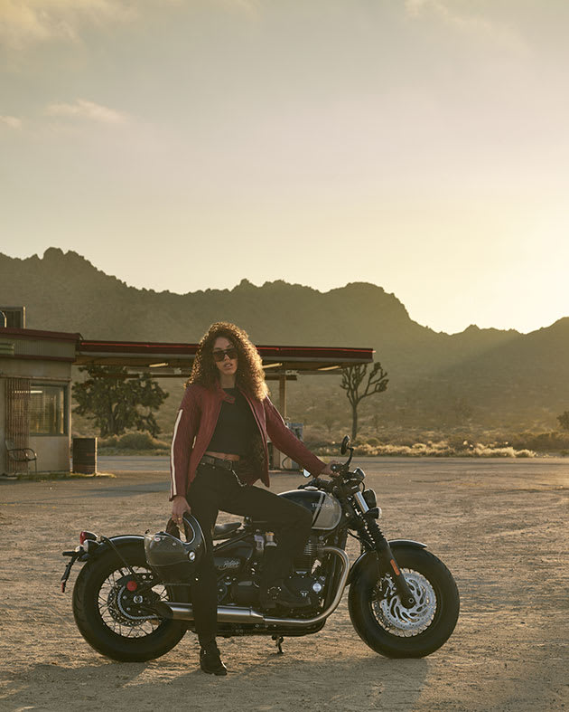 bobber style motorcycle