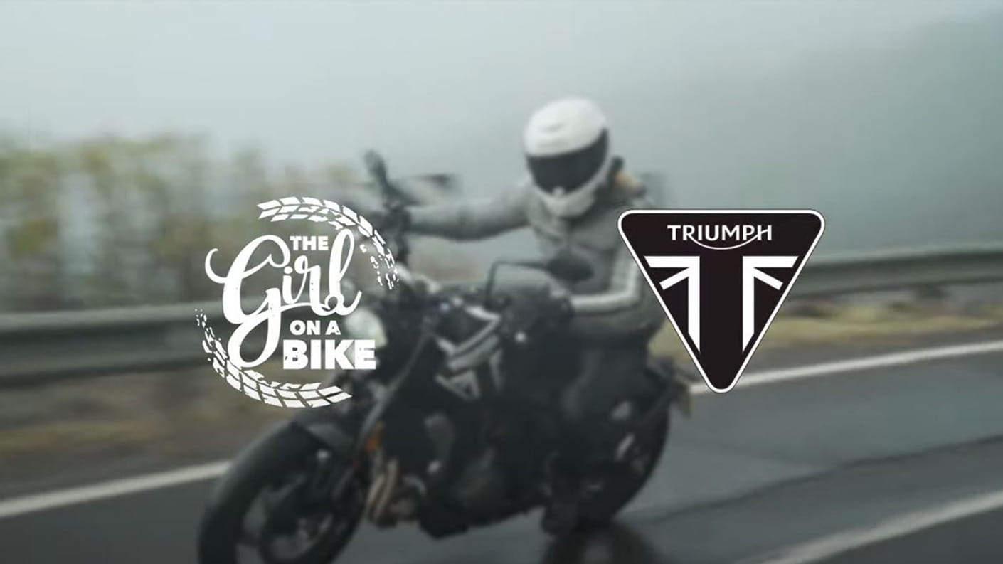 The Girl On a Bike Triumph Trident 660 Review