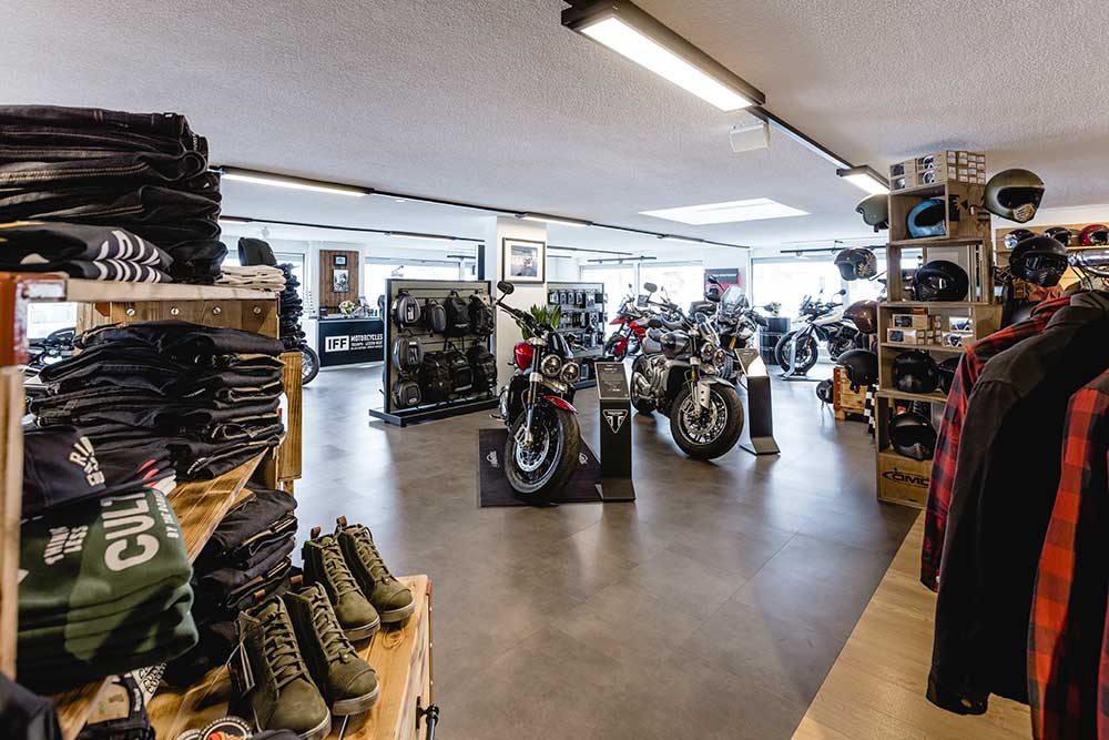 Triumph Swiss Dealer IFF Motorcycles Store