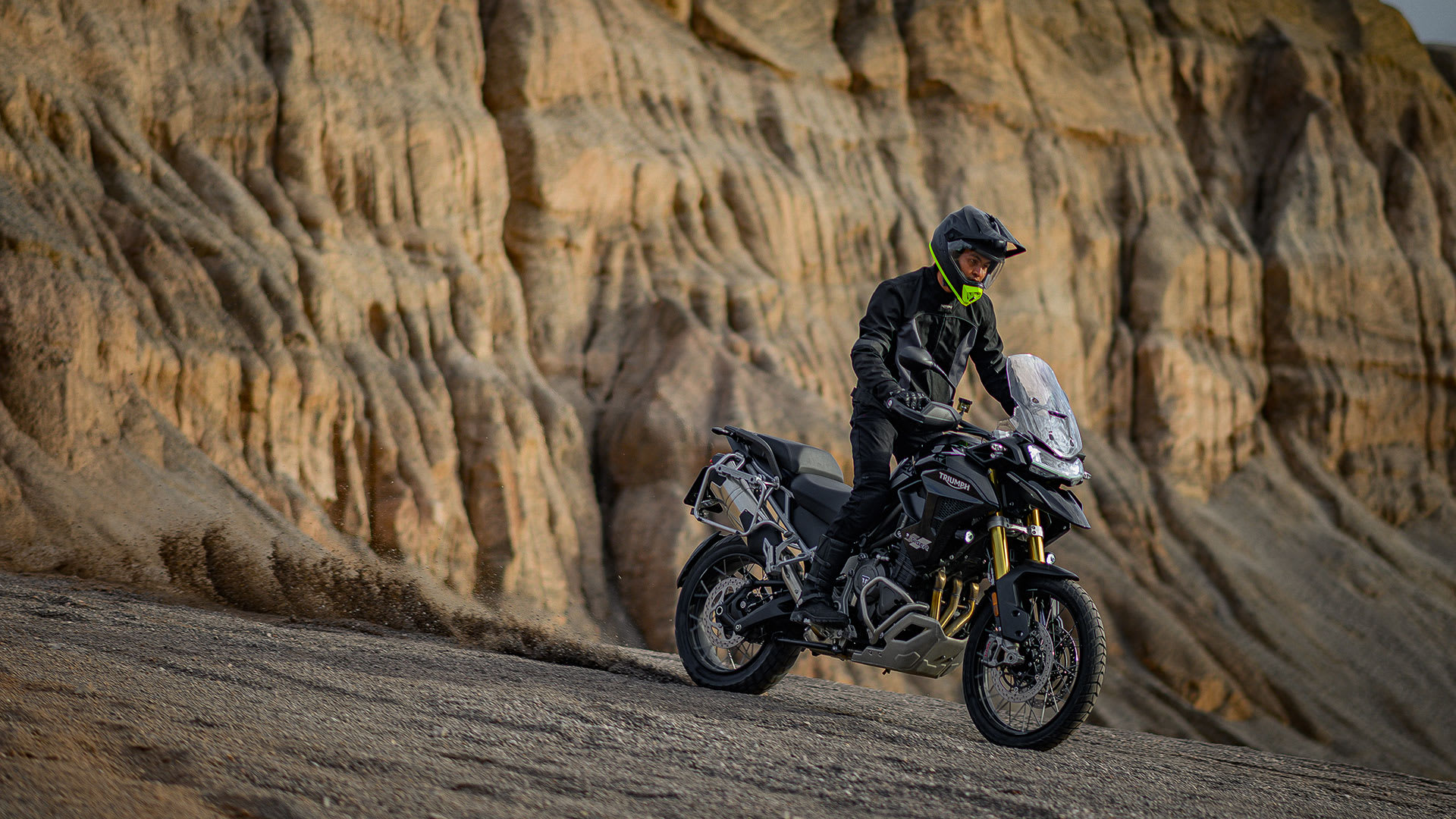 Triumph Tiger Rally Pro off road experience 