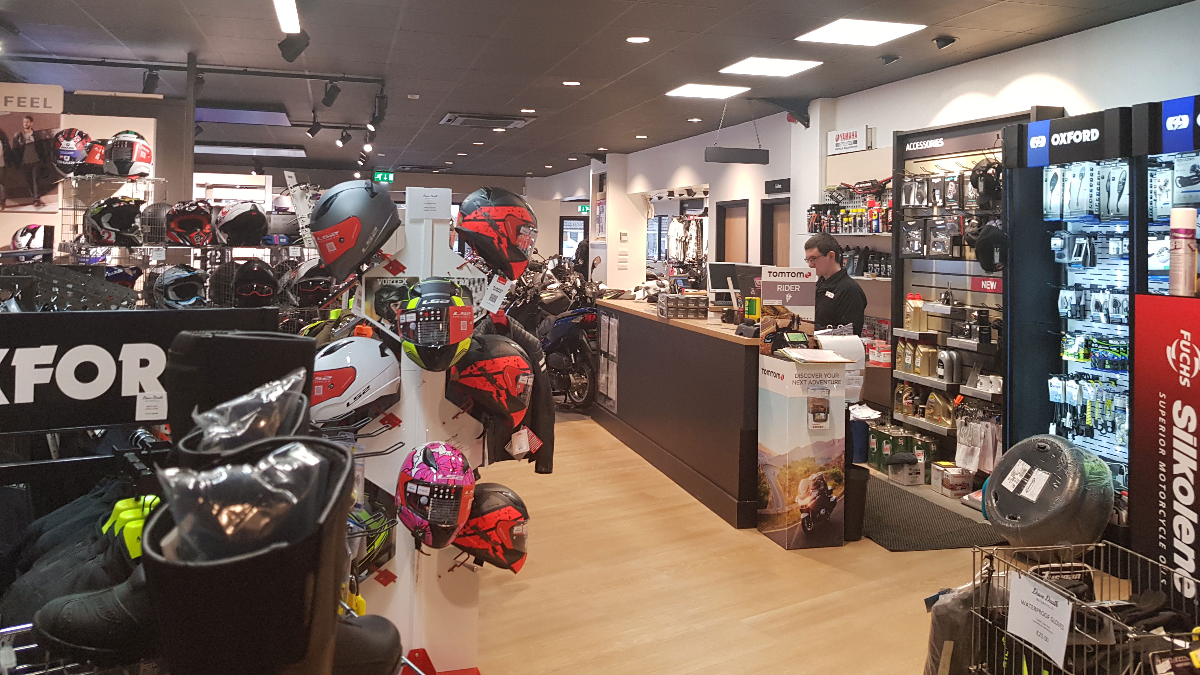 Triumph motorcycles dealership in Newport - Dave death motorcycles