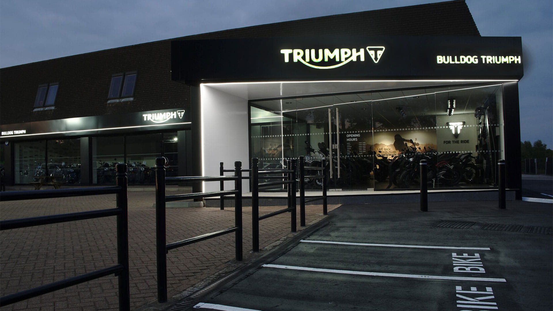 Triumph motorcycles dealership in Winnersh - Bulldog Triumph