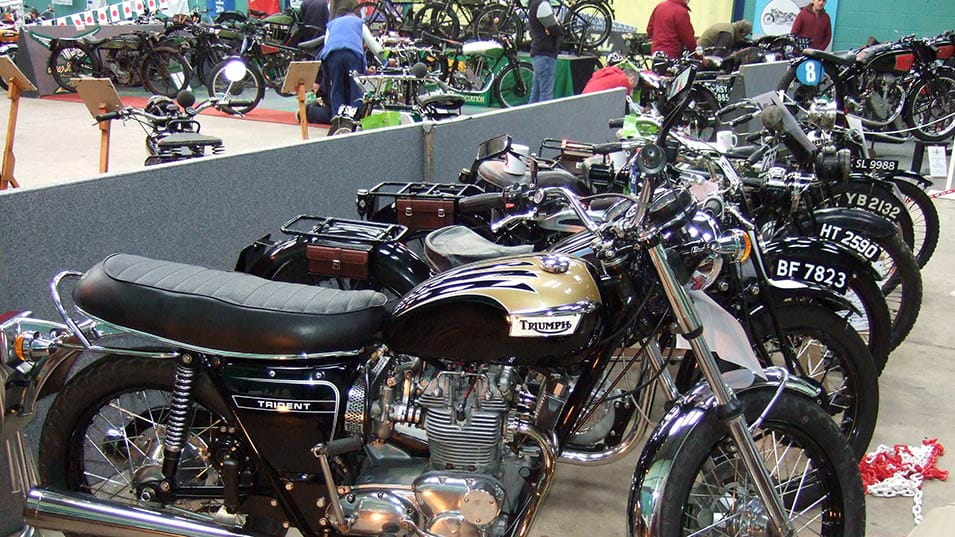 1974 Triumph Trident at Bristol Show