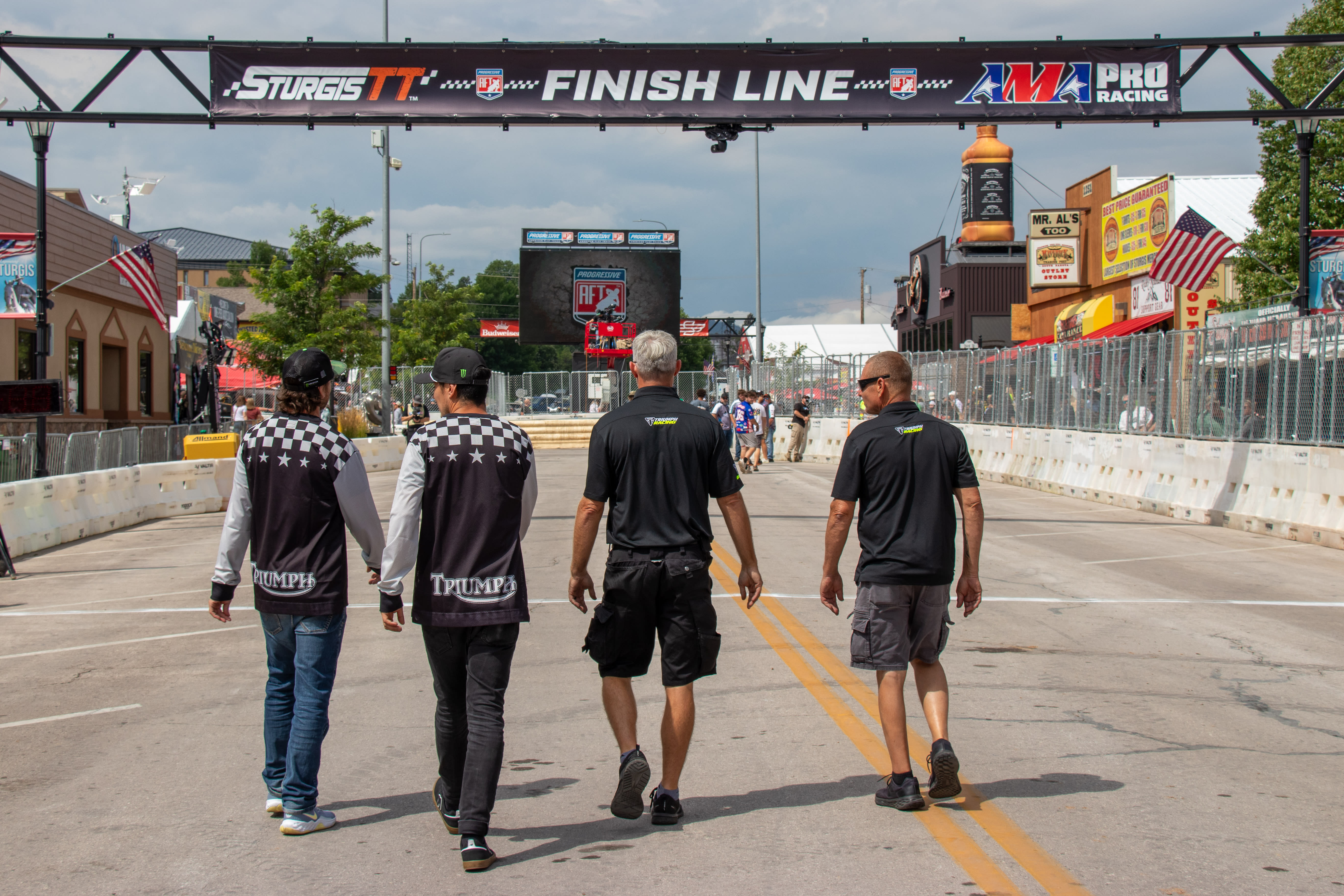 Sturgis TT Finish Line