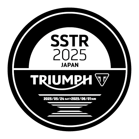 トライアンフオリジナル SSTR記念ステッカー