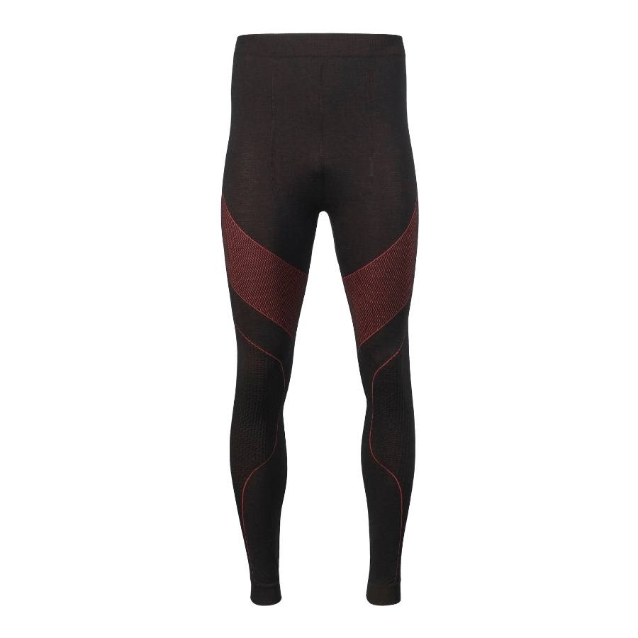 Merino Wool Leggings with red stripes on thighs
