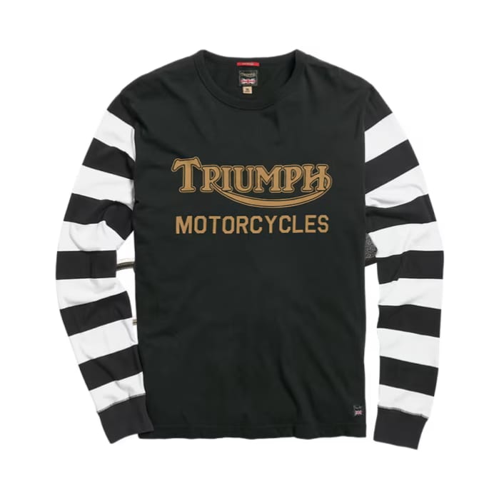 Triumph Heritage Collection - Ignition Coil Stripe Long Sleeve Tee