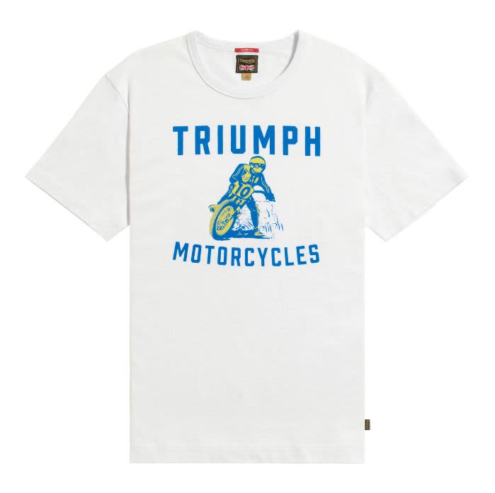 Slider Graphic Tee in White