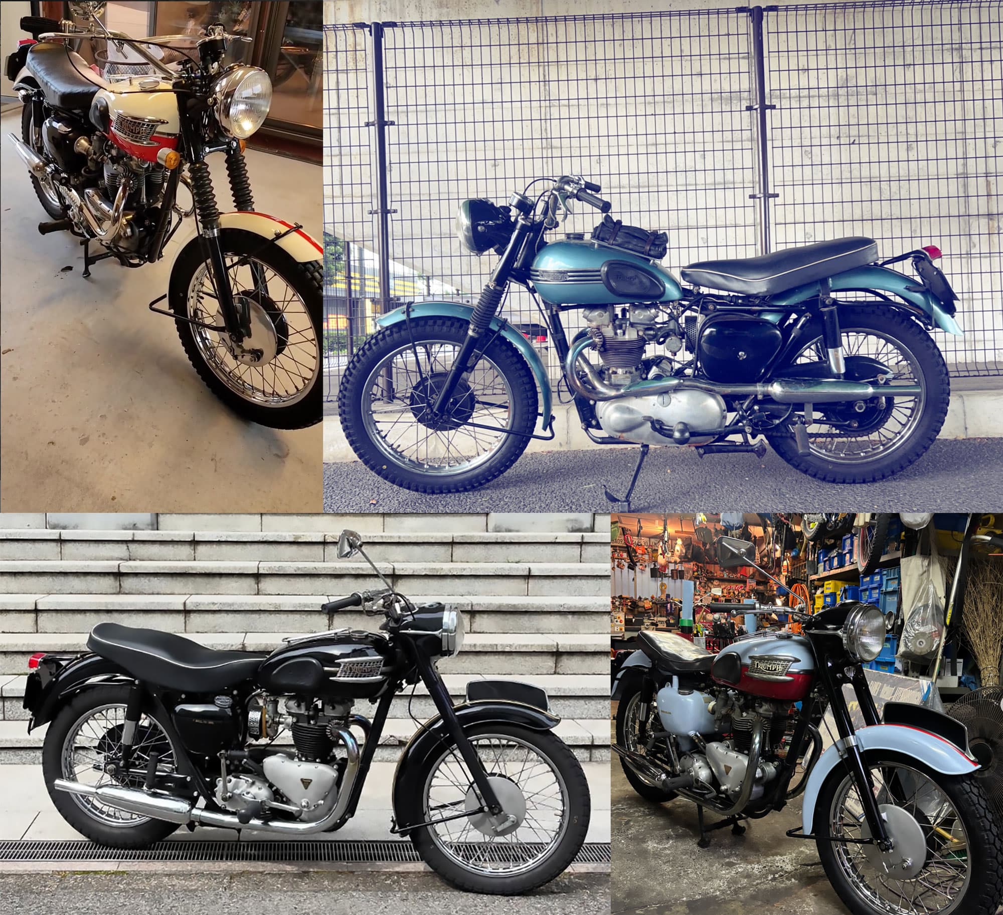 クラシックトライアンフ展示