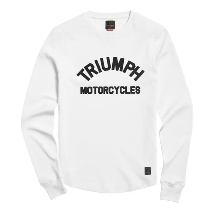 Triumph Motorcycles - Swain Womens Long Sleeve Waffle Tee