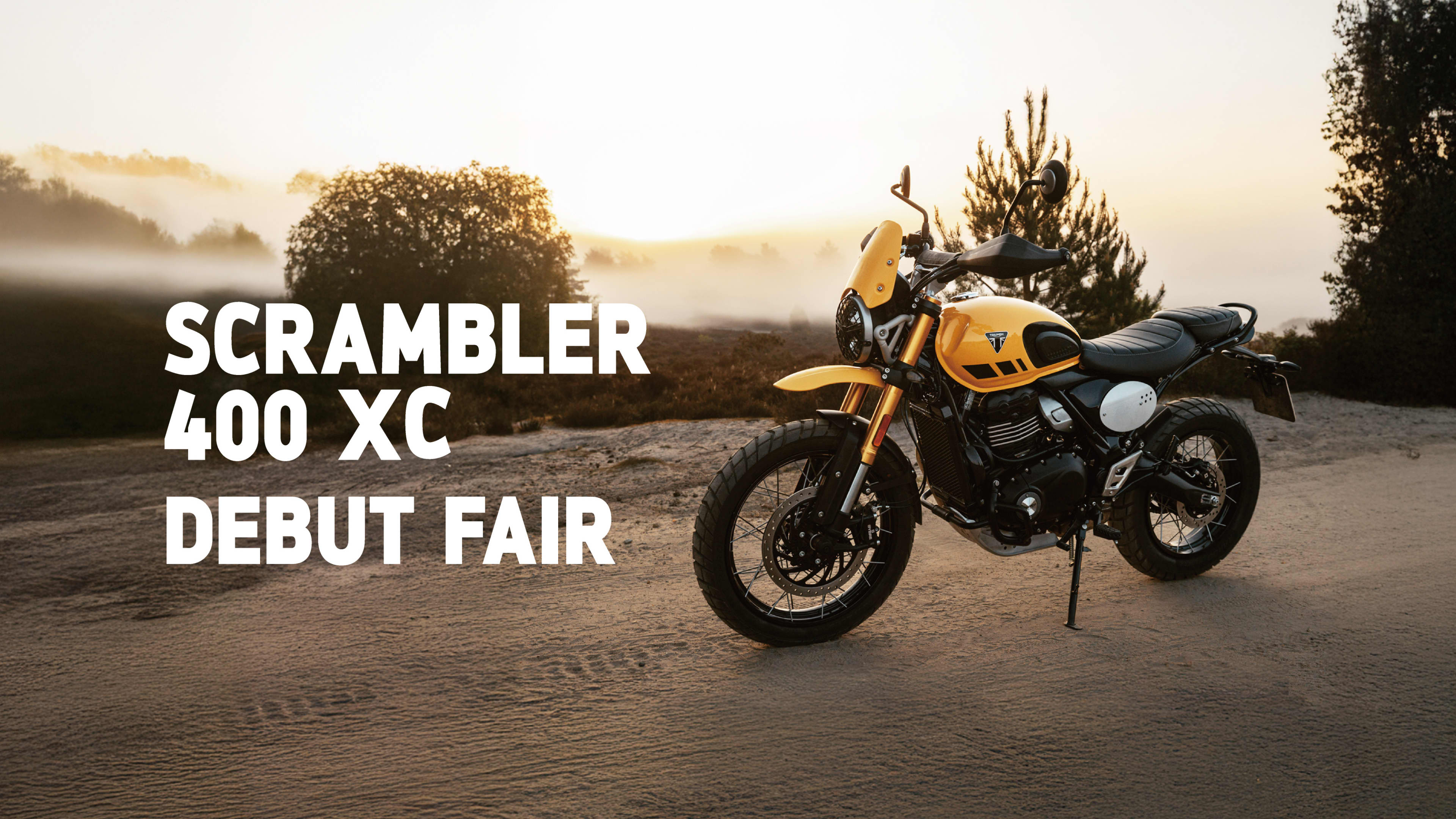 9/6（土）～9/28（日）「SCRAMBLER 400 XCデビューフェア」実施