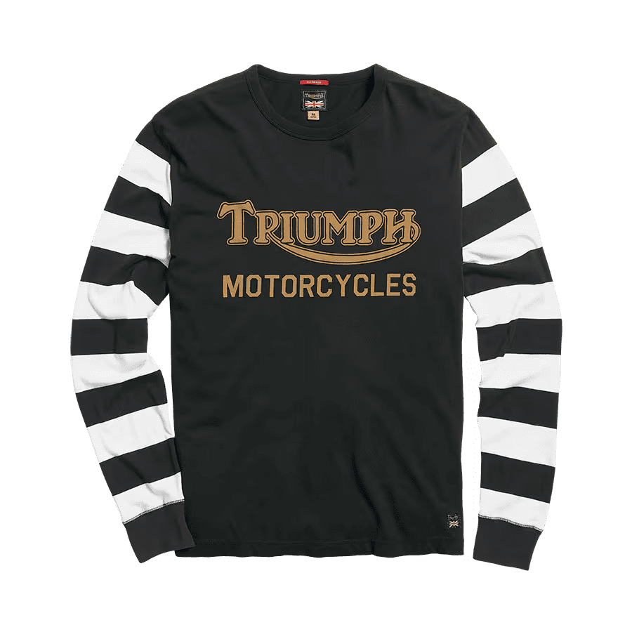 Triumph Ignition Coil Long Sleeve Tee in Black