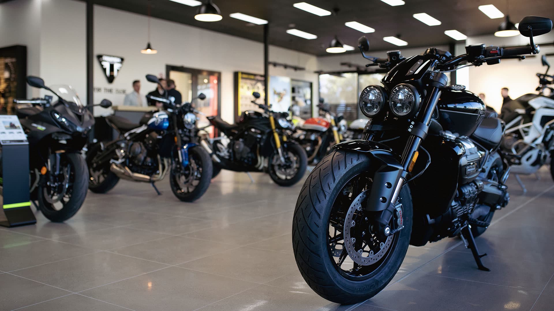 Triumph Essendon Inside the dealership