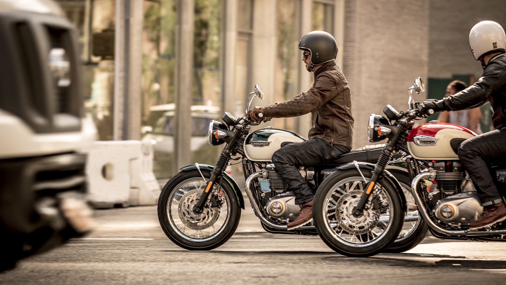 Bonneville T120 Triumph Test Center Belgique