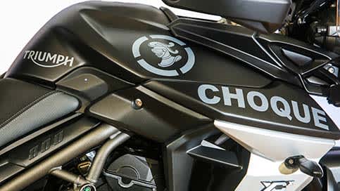Triumph Tiger Accessory Fitted