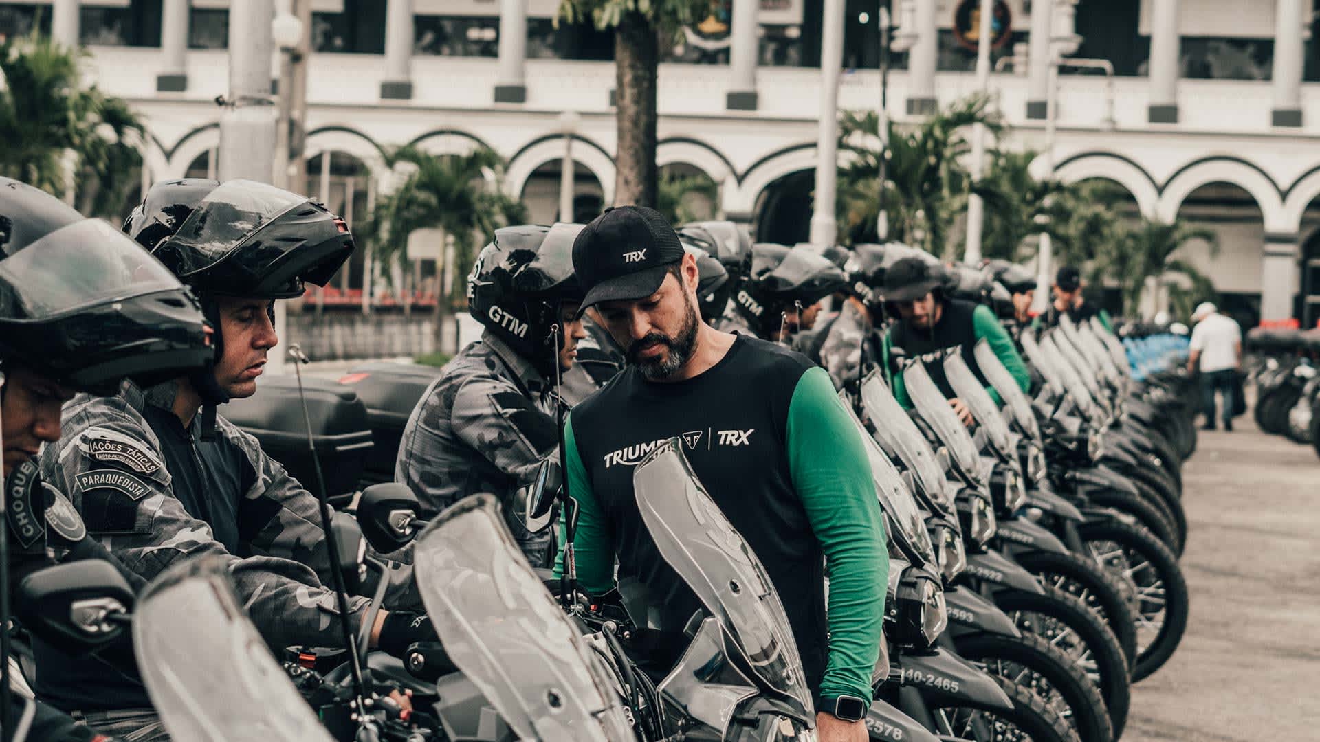 Triumph Brazil Corporate sales for Tiger and Street Triple S
