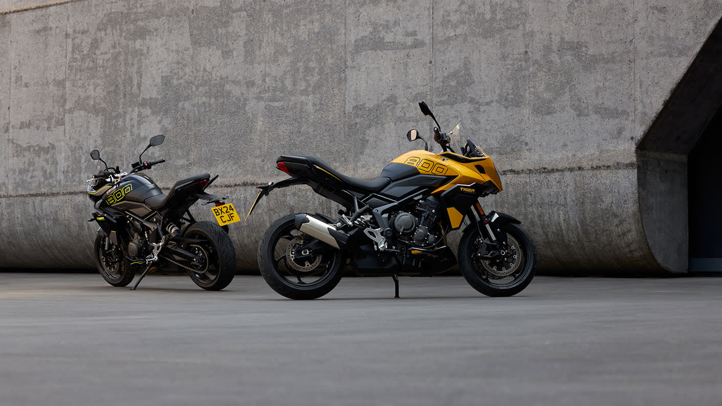 Triumph Tiger Sport 800 in Cosmic Yellow 