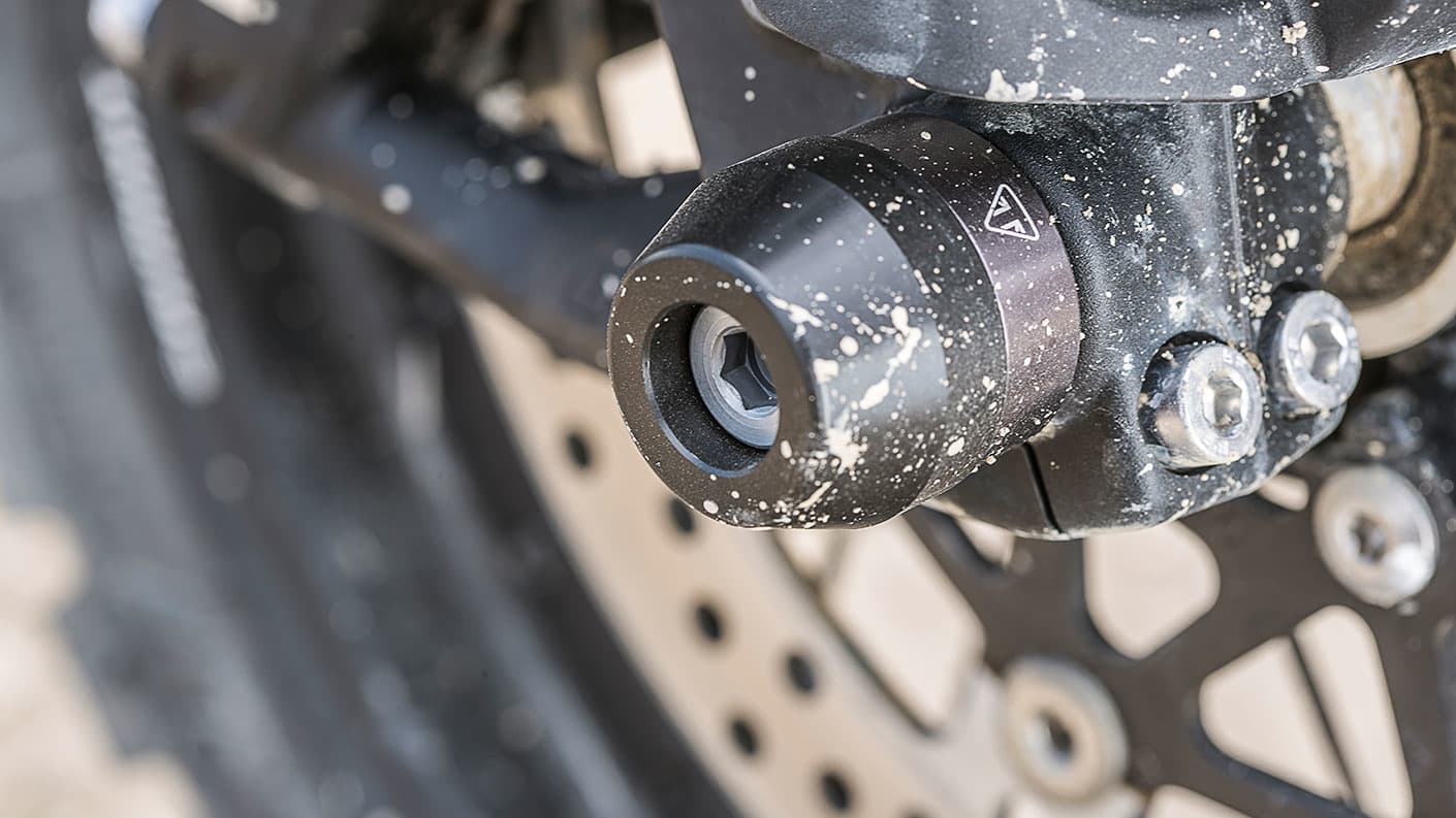 triumph fork protectors