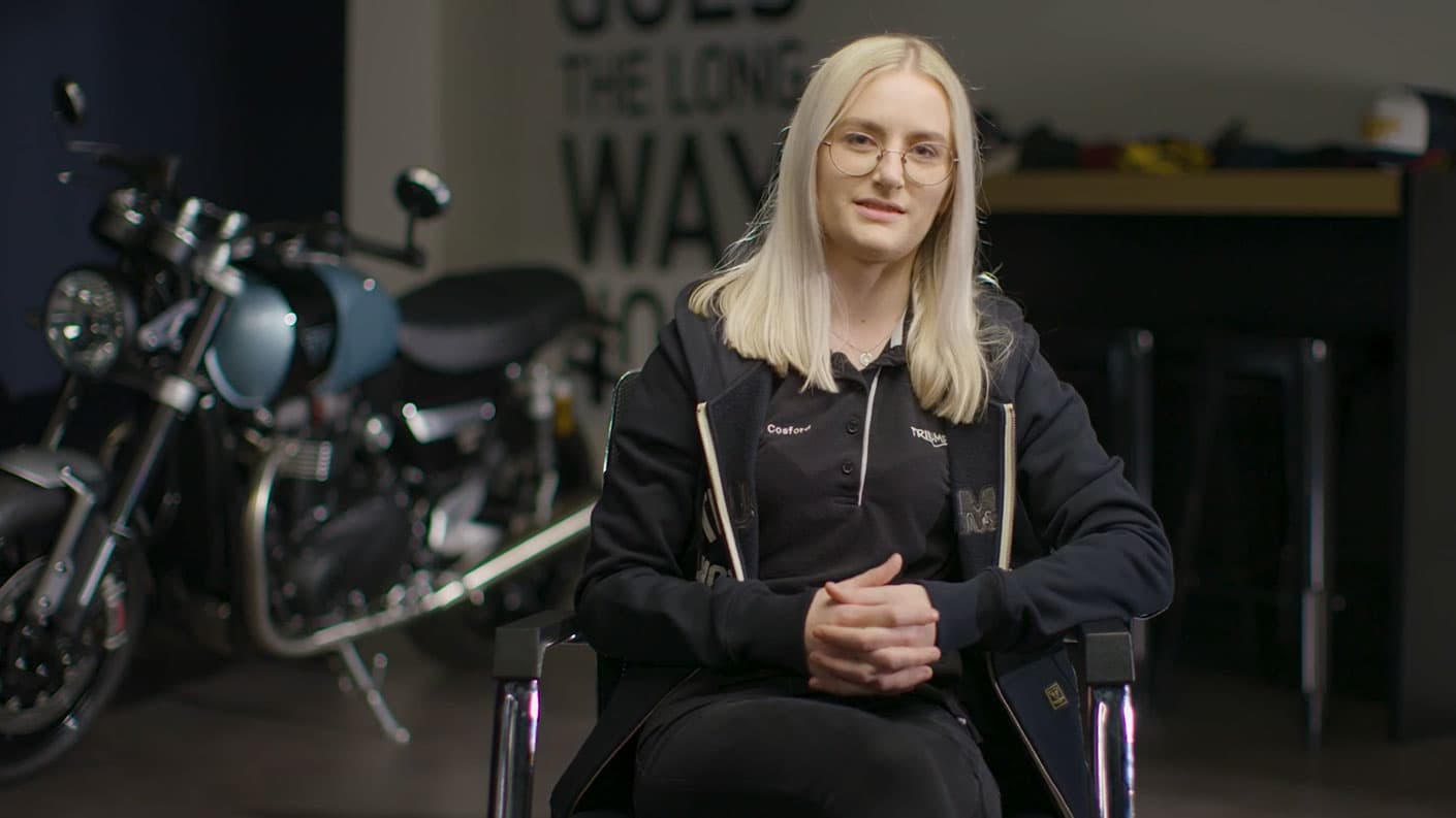 Triumph Motorcycles - Our Values video thumbnail