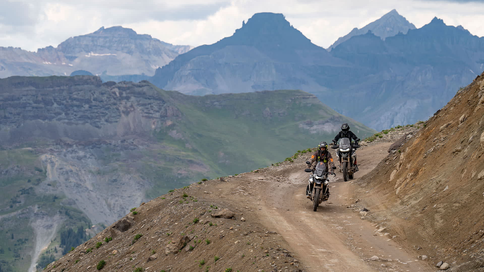 Ricky Carmichael Riding a Triumph Tiger 1200 