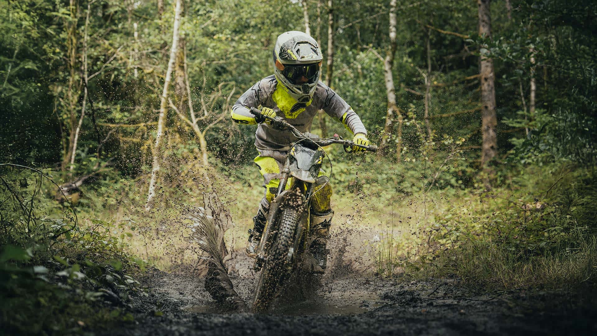 Triumph Adventure Experience Wales with TXP bike