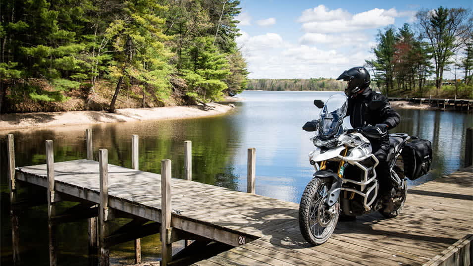 Triumph adventure experience Michigan