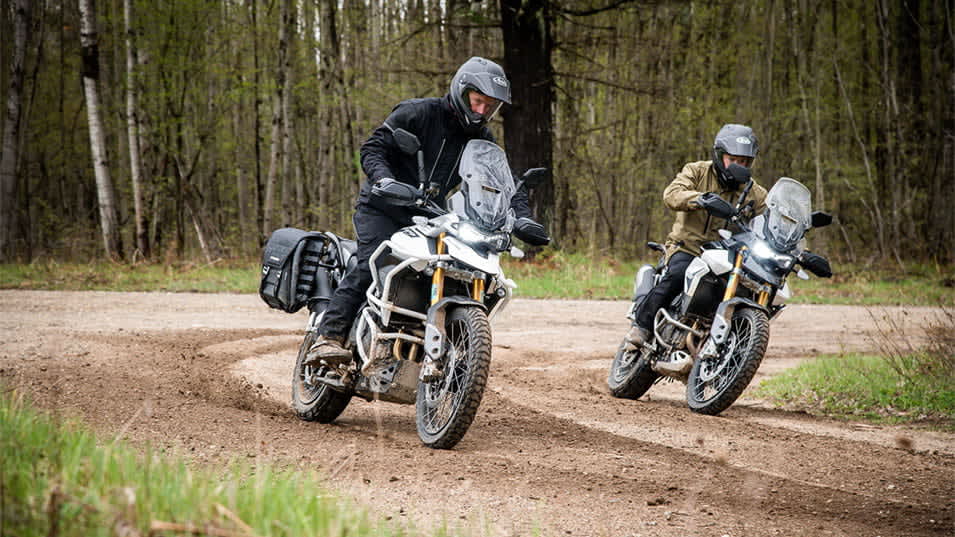Triumph adventure experience Michigan