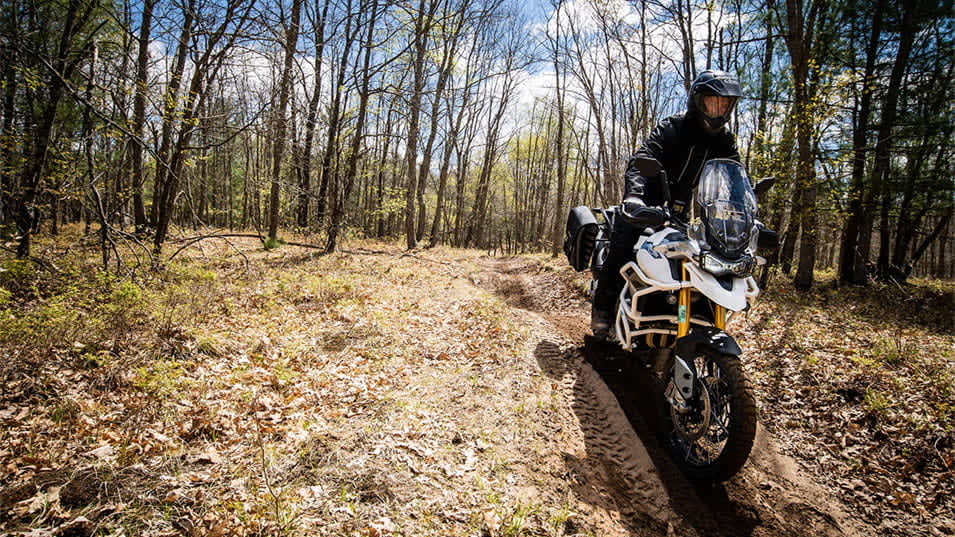 Triumph adventure experience Michigan