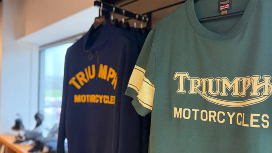 Factory Visitor Experience heritage clothing hung up