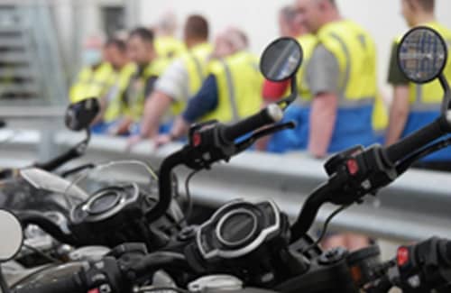 Triumph Factory Visitor Experience Factory Tour