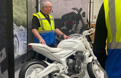 Triumph Factory Visitor Experience Tour Guide