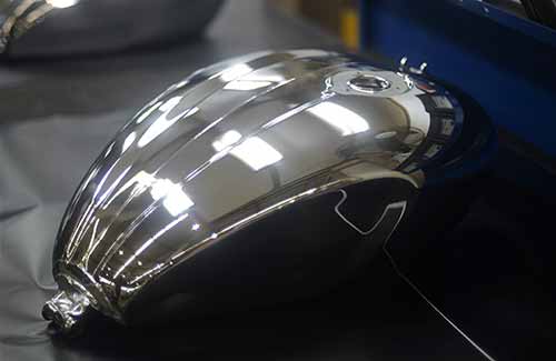 Triumph Chrome Edition Chroming Process