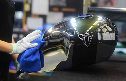 Triumph Chrome Edition Chroming Process