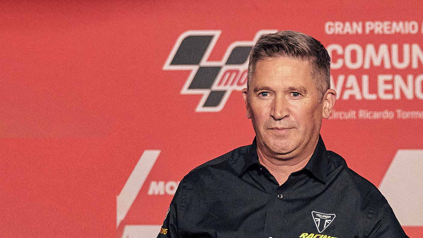 Triumph Motorcycle's Chief Product Officer Steve Sargent
