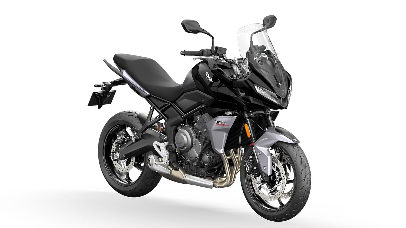 Triumph Tiger Sport 660 in Jet Black and Graphite
