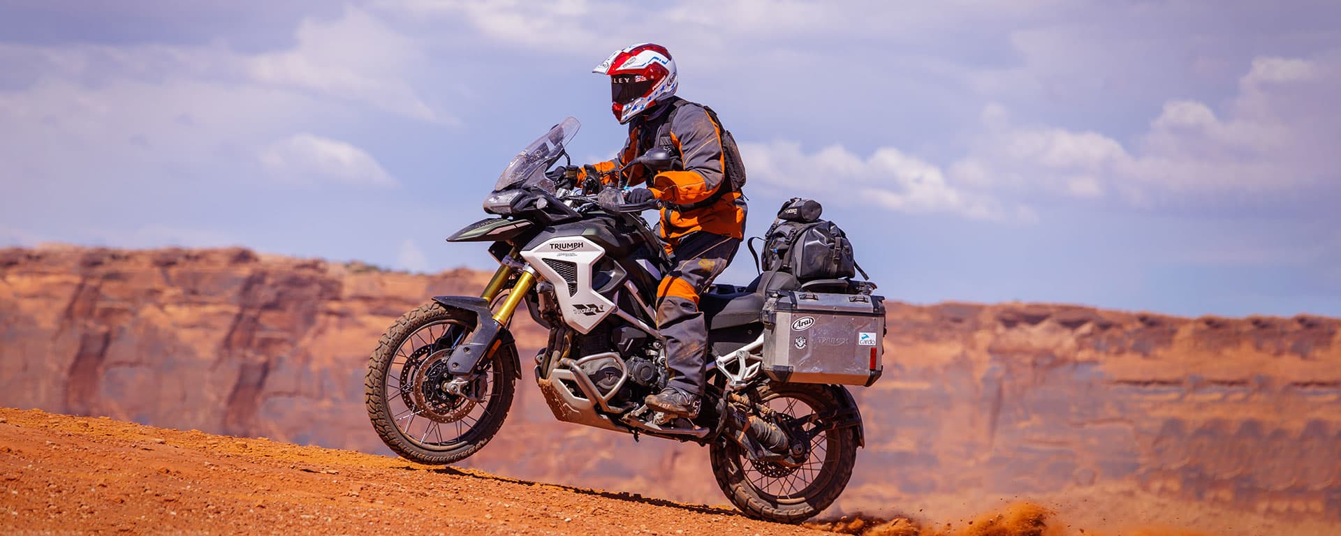 Triumph Ricky Carmichael's Summer Adventure 2023 Tiger 1200