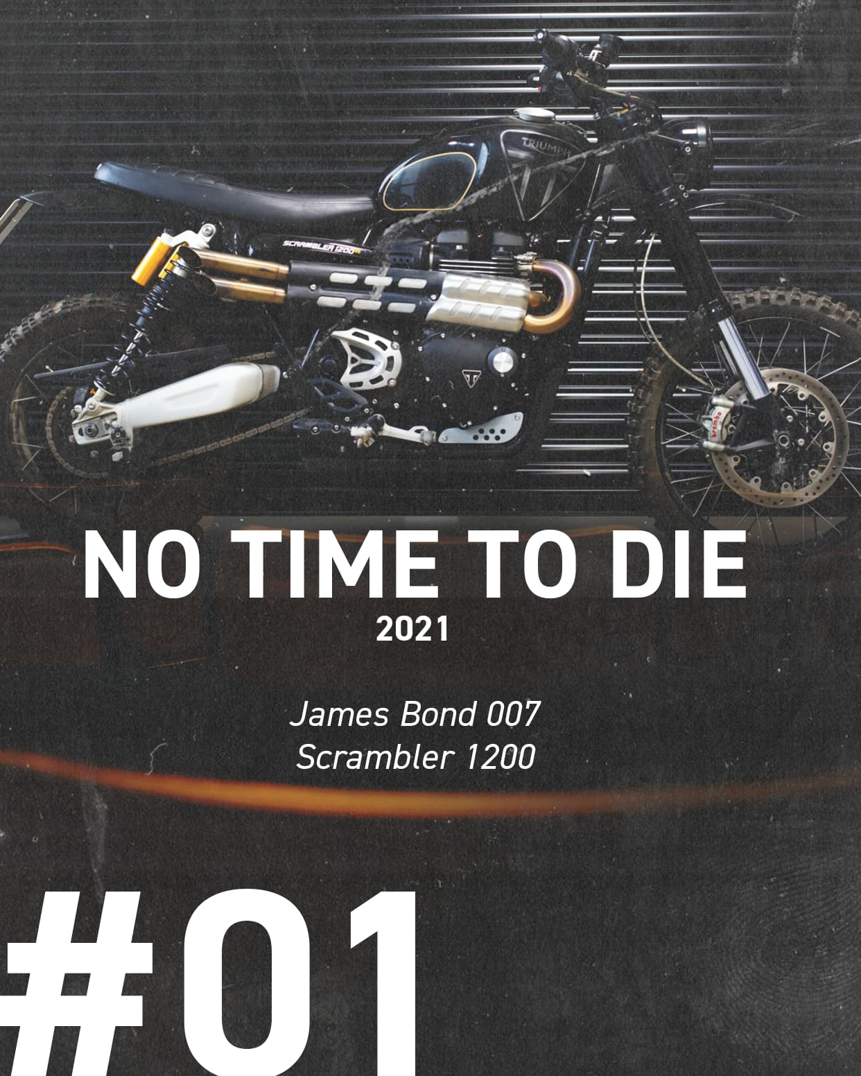 Triumph in No Time to die movie 