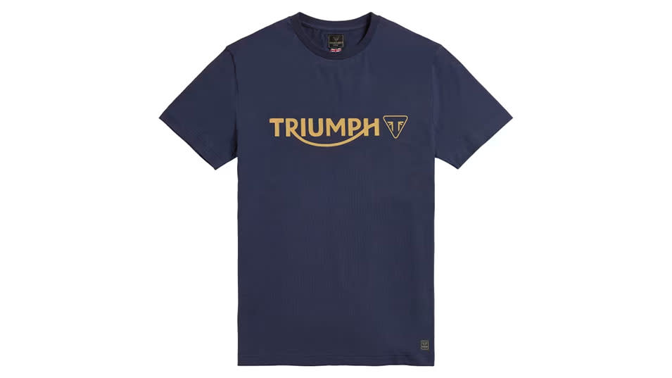 Triumph Navy Tshirt