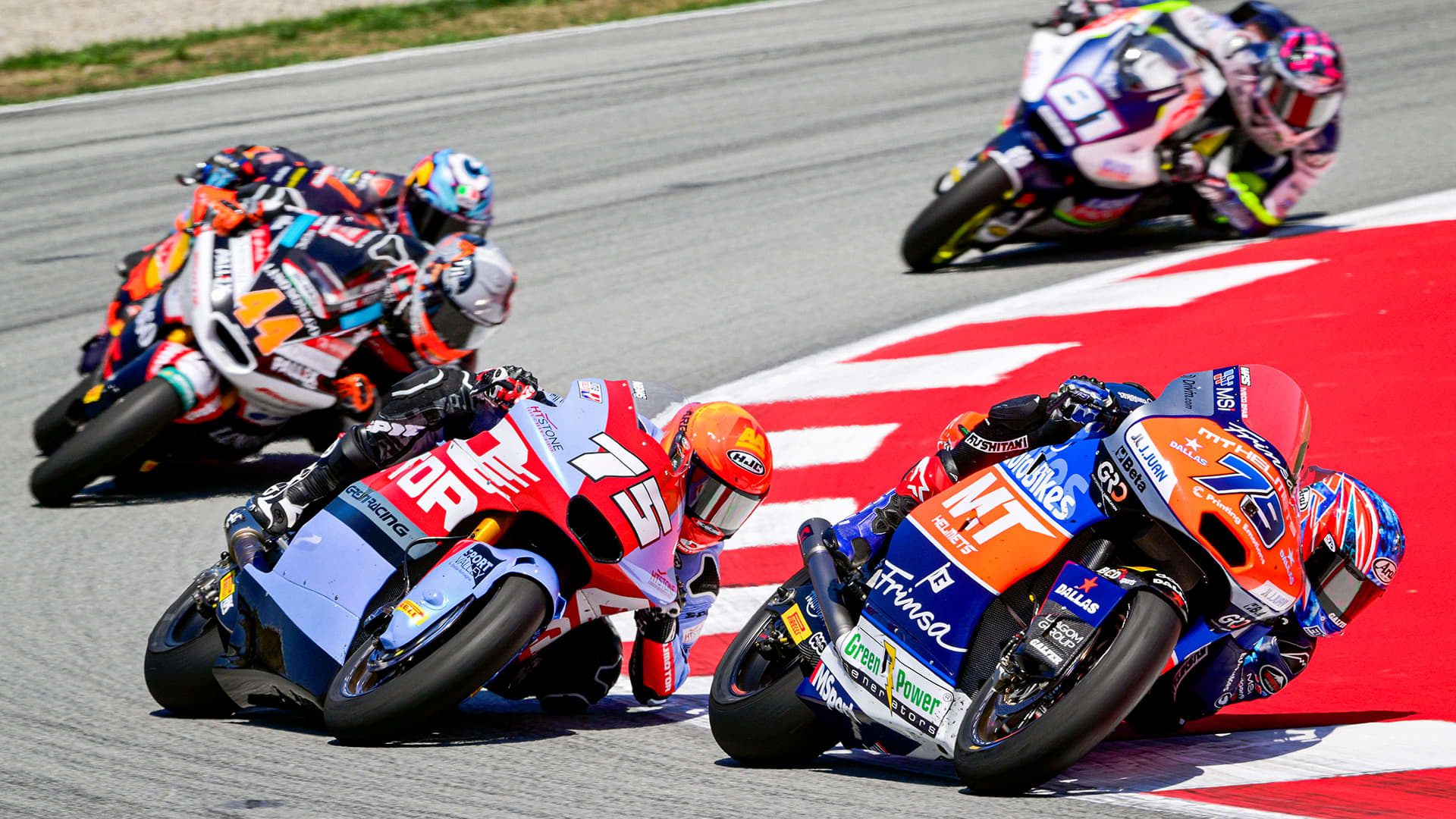 Triumph Street triple Moto2 field returned to Barcelona for the Grand Prix of Catalunya this weekend