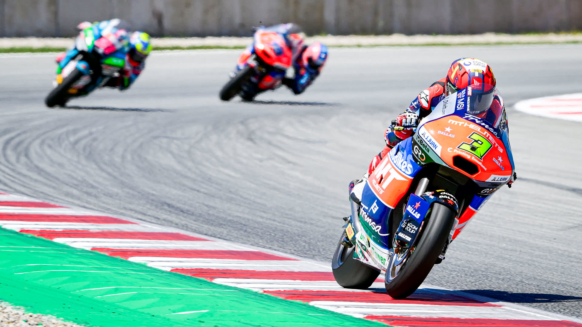 Triumph Street triple Moto2 field returned to Barcelona for the Grand Prix of Catalunya this weekend