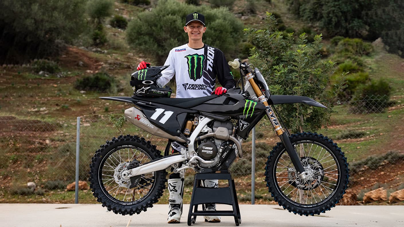 Triumph Rider Monster Energy Triumph Racing 