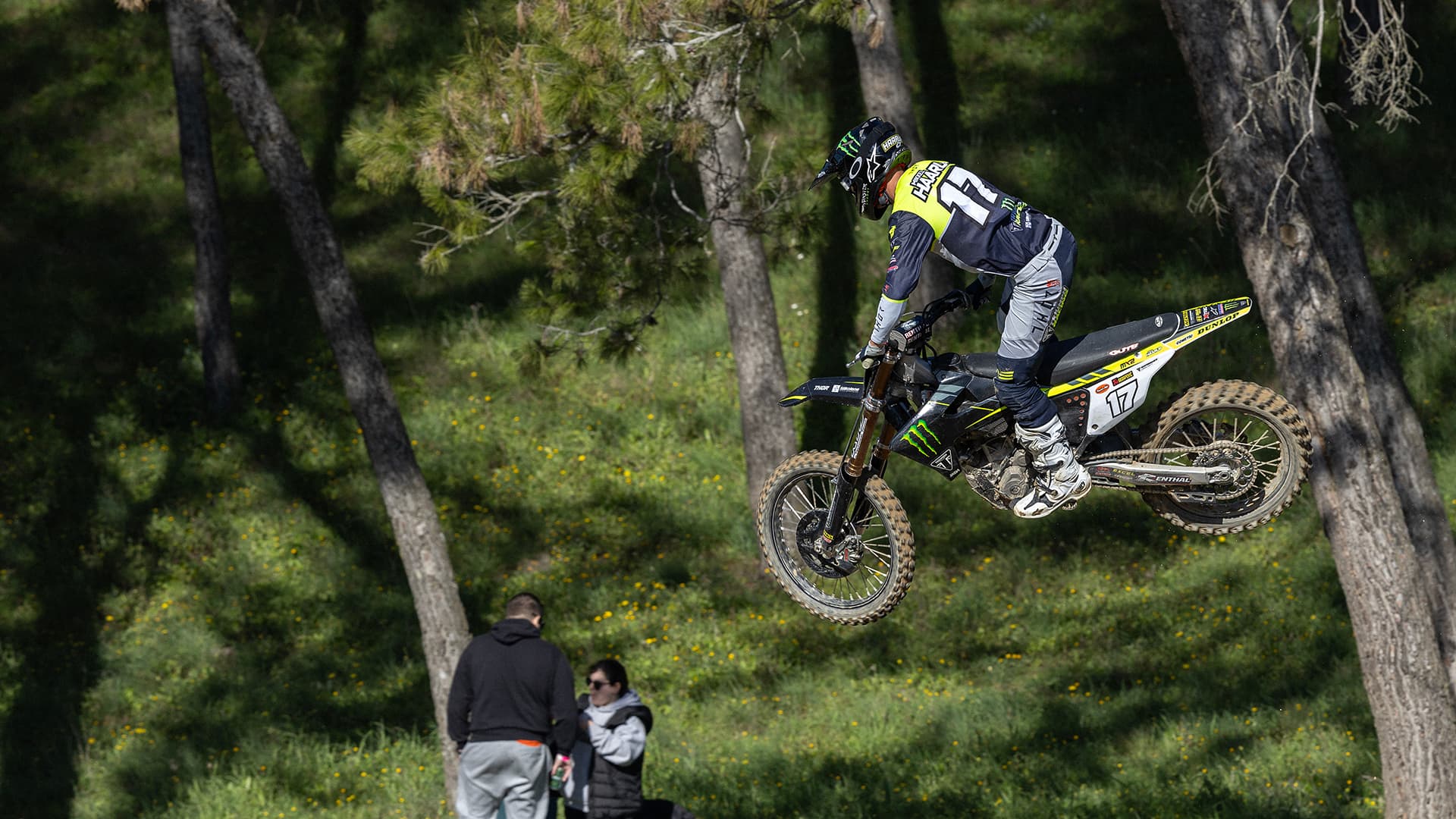 Monster Energy Triumph debut race