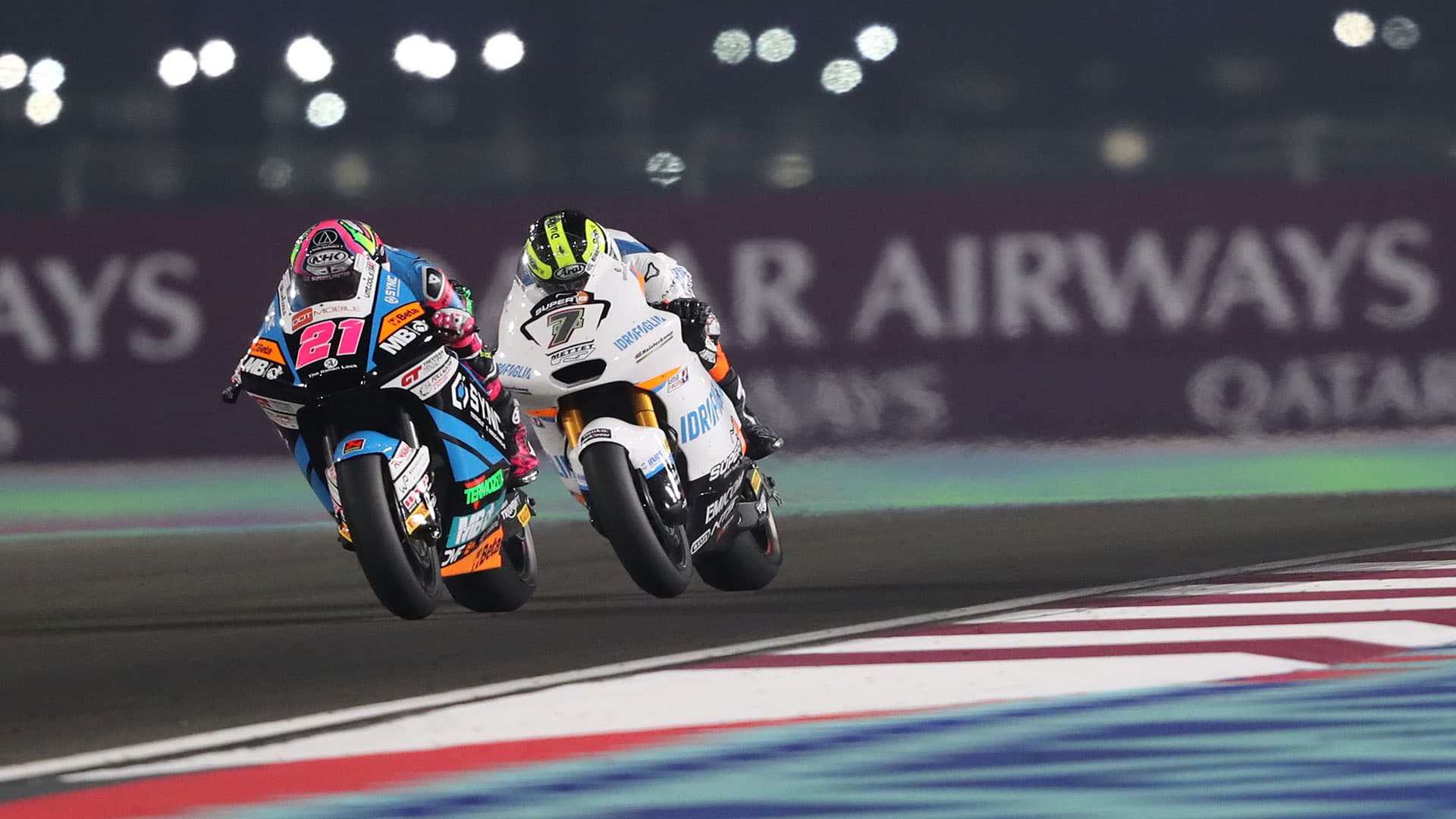 Triumph Moto2 Round one racers